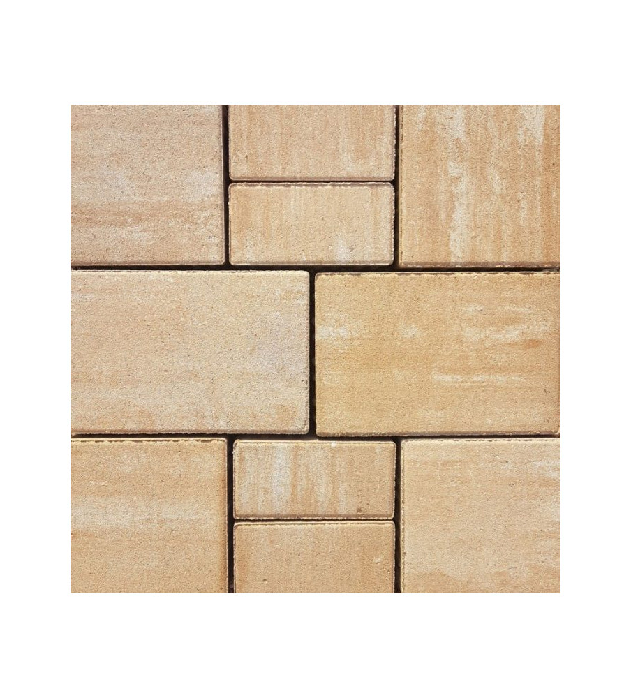 Pavaj Rettango combi 6 cm Bej Nuantat Semmerlock